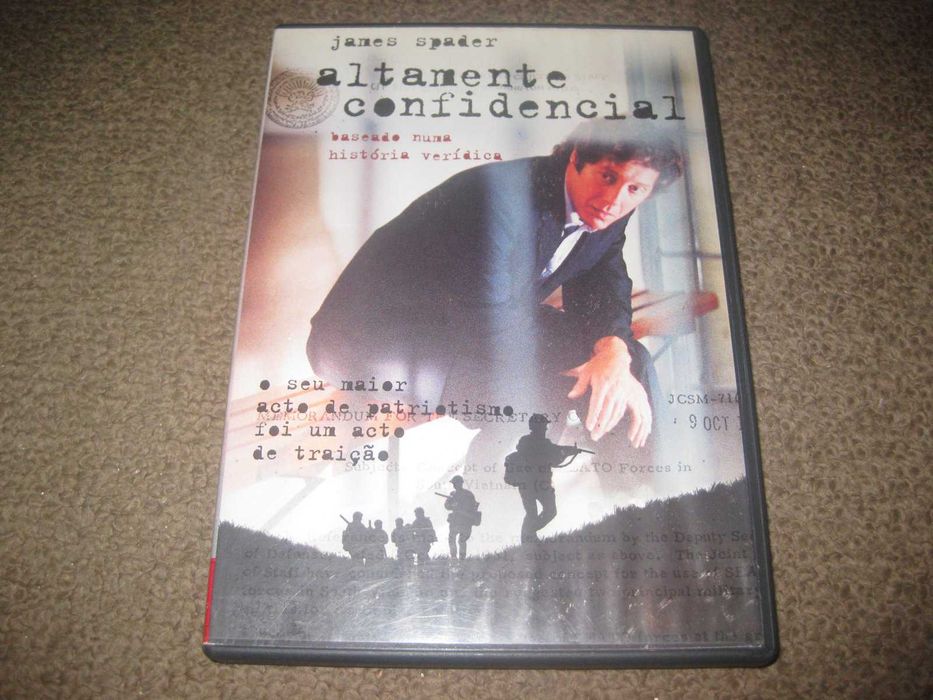 DVD "Altamente Confidencial" com James Spader