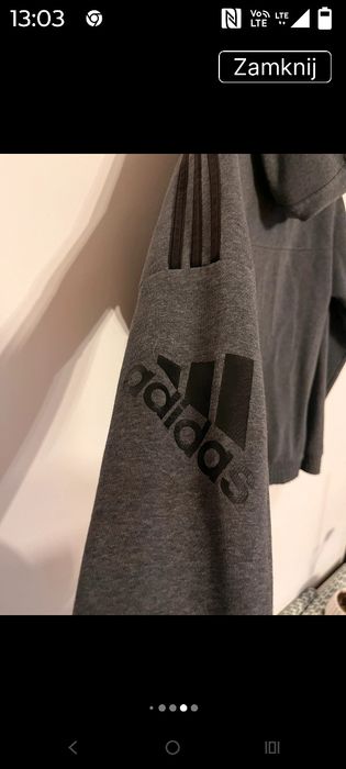 Bluza Adidas..Szara. M