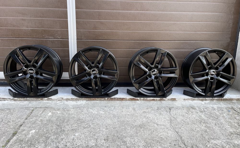 4x felgi aluminiowe 5x112 r17 et42 7J Alufelgi Oryginał Audi 17” black