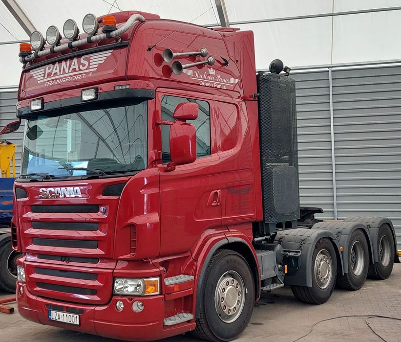 Scania R620  Scania R620 - z odstępstwem 250 t - czysta moc