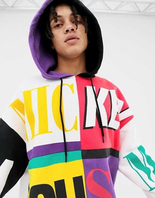 sweatshirt unissexo Mickey, tamanho L oversize