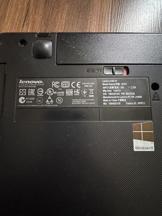 Laptop Lenovo G50 70