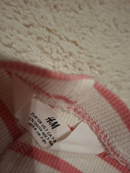 Legginsy prążek hm r. 128