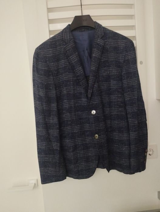 Чоловічий піджак бренду Roy Robson синього кольору