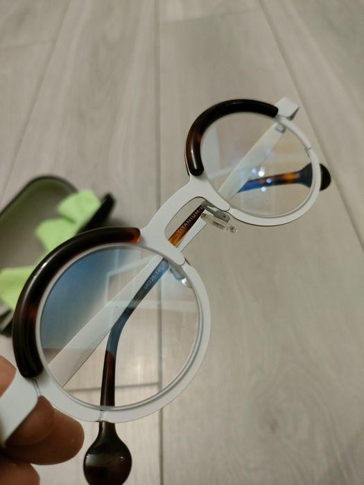 Oprawki okulary zerówki okrągłe kółka Theo vintage j. caroline abram