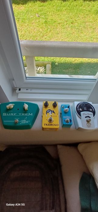 Pedais para guitarra