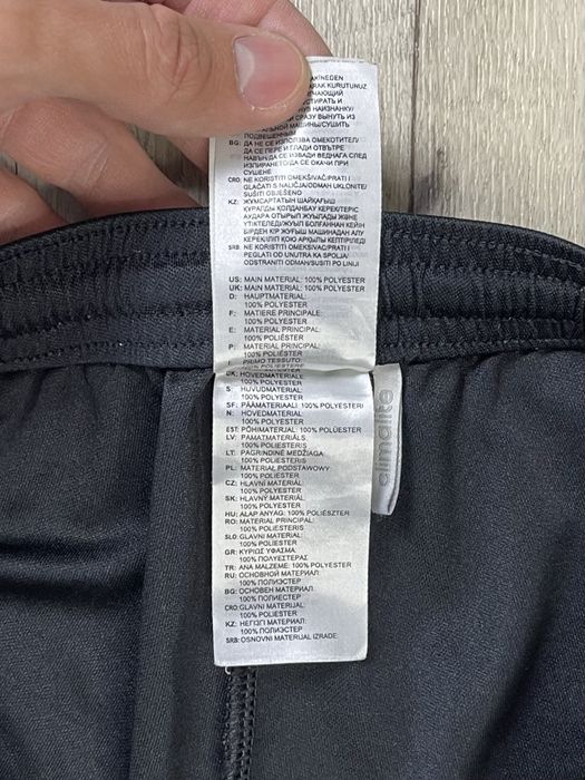 Adidas climalite шорты M размер спортивные черные оригинал