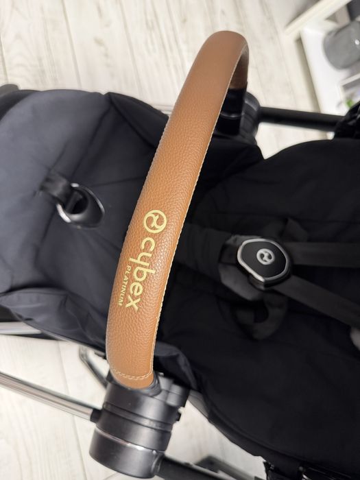 Коляска Cybex Mios 4.0  2 в 1 Sepia Black шассі Chrome Brown