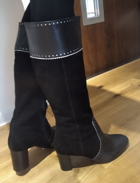 Kozaki damskie NOWE 40 SKÓRA