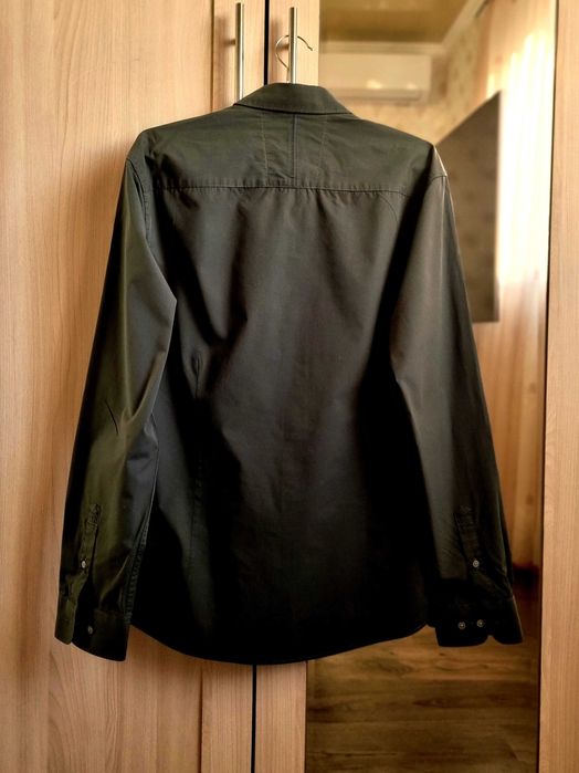 Темно-зелена сорочка Selected/Homme, S-M/44-46