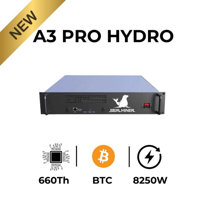 SealMiner A3 Pro Hydro 660Th