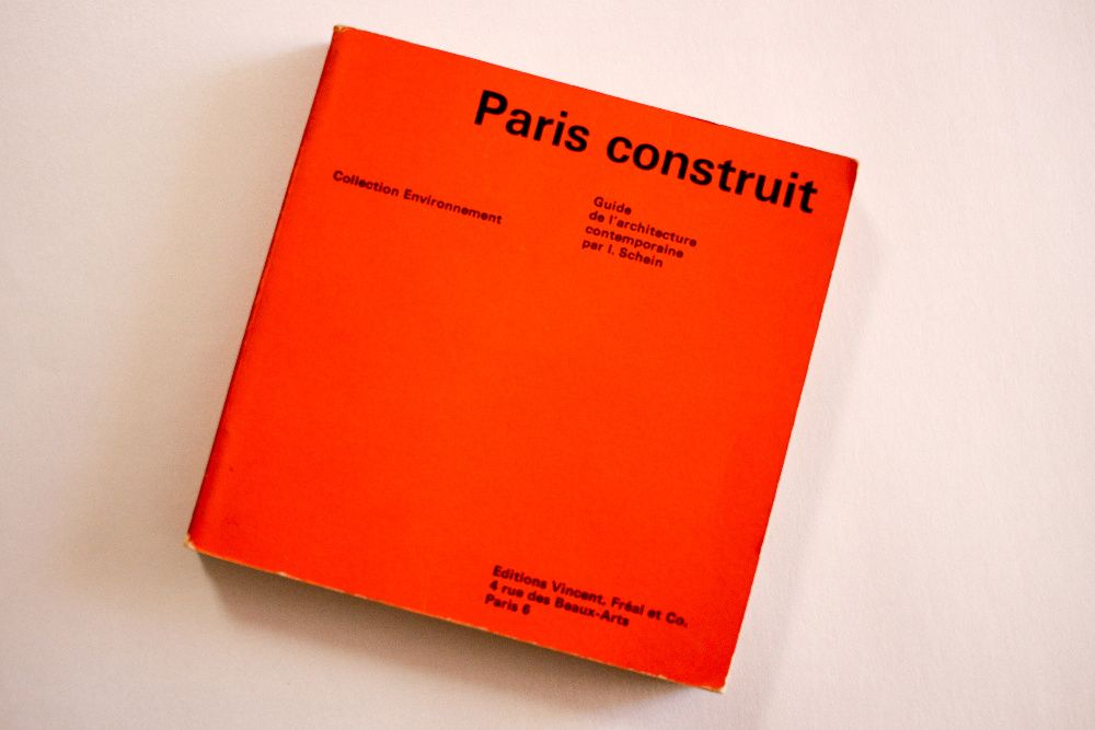 Livro Paris Construit (1970)