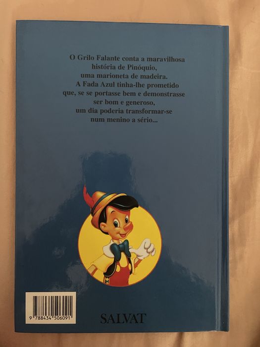 Livro pinoquio novo