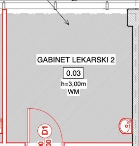 Do wynajęcia gabinet lekarski na wyłączność