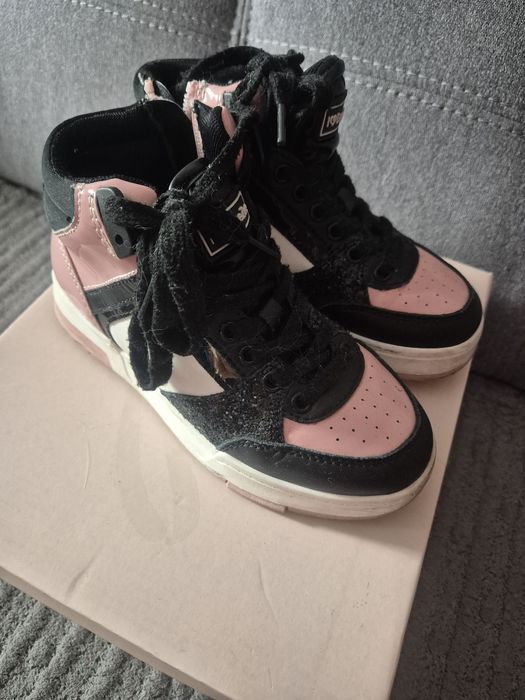 Buty za kostkę dziewczęce rozmiar 32