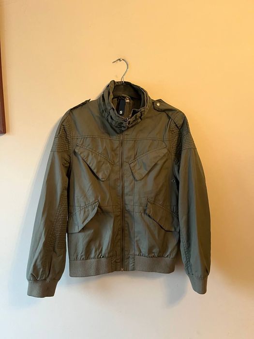 Вінтажна куртка бомбер