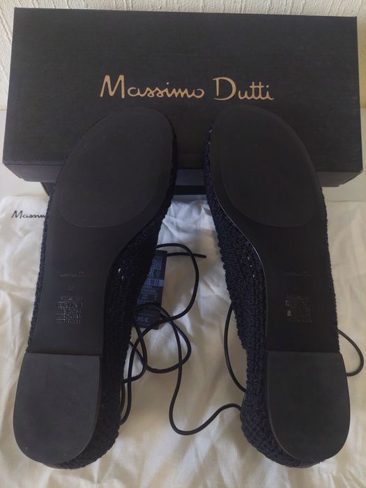 Балетки крючком Massimo Dutti