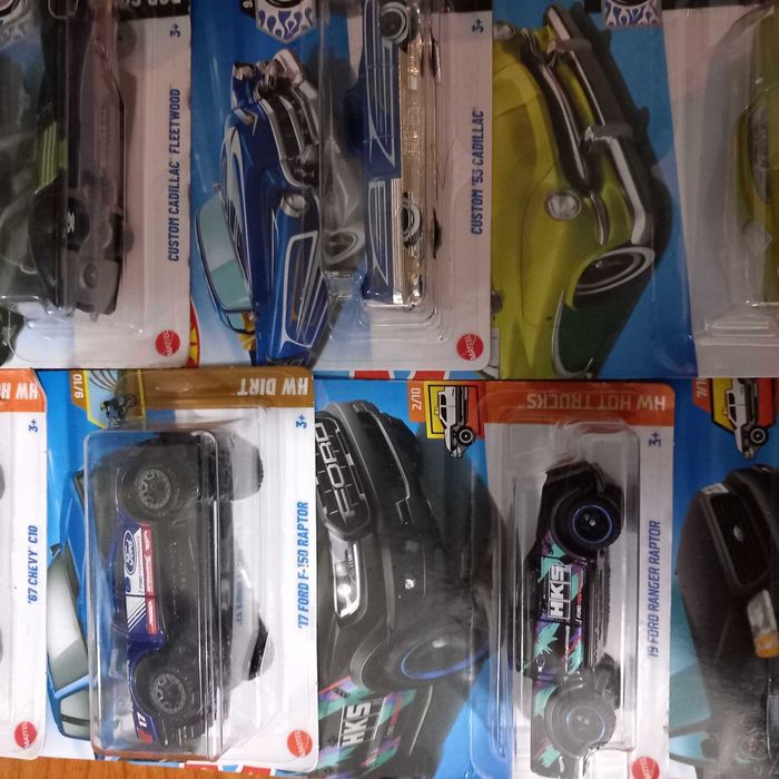 Hotwheels e Matchbox vários modelos com 20% de desconto