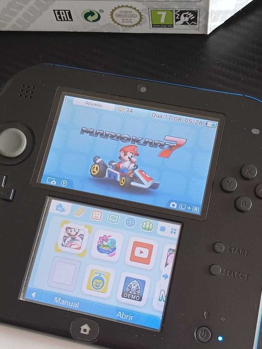 Nintendo 2DS edição Super Mario Kart