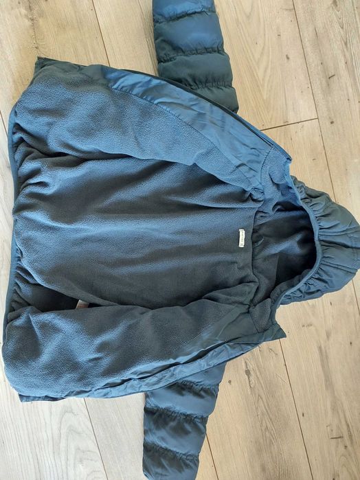 Crafted kurtka ocieplana 3-4 lata granatowa zimowa