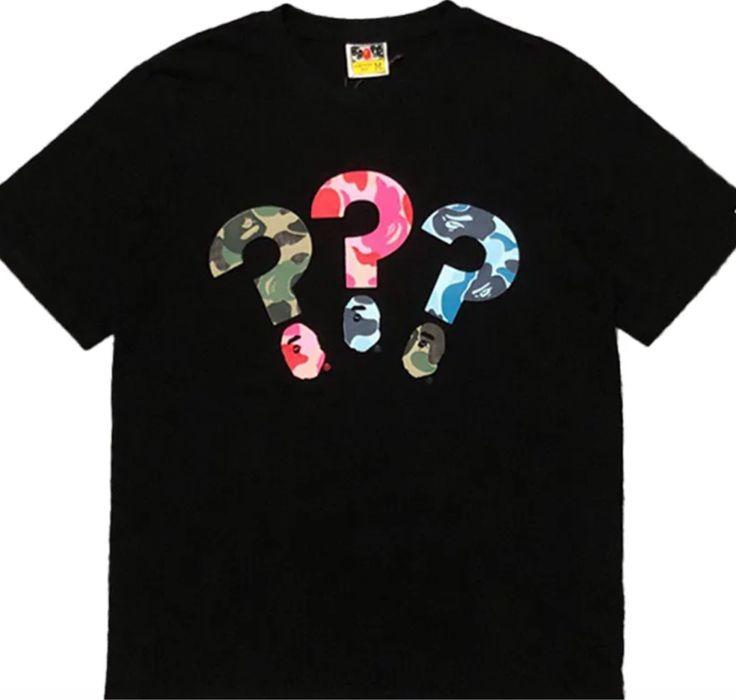 Мужские футболки   BAPE A Bathing APE Baby Milo унисекс Бейп Бэйп