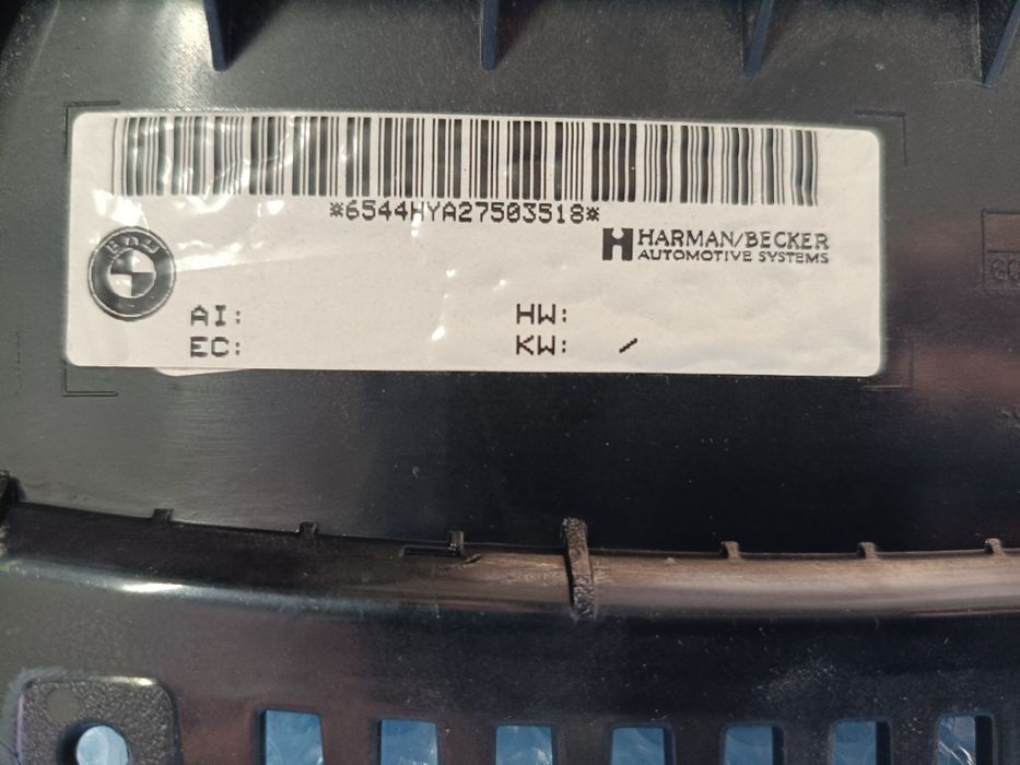 Ecrã BMW E 65 como novo