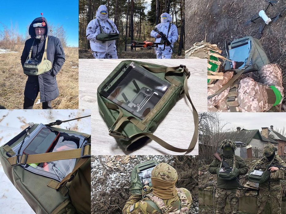 Зимовий чохол муфта Dronius для рук оператора та пультів БПЛА ФПВ DJI