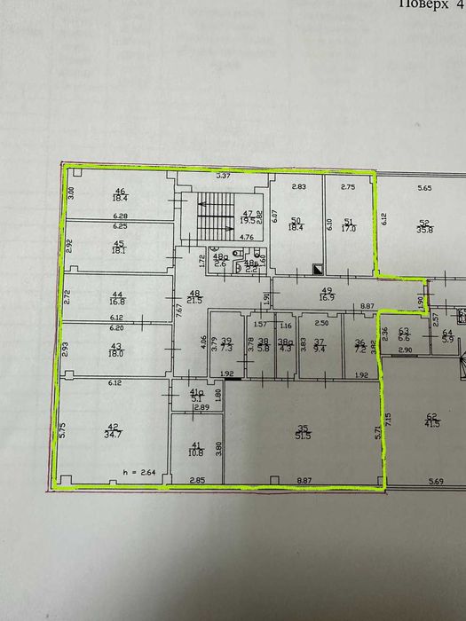 Офісно-виробничі приміщення 300кв.метрів, за ціною Однушкі ринок Нива!