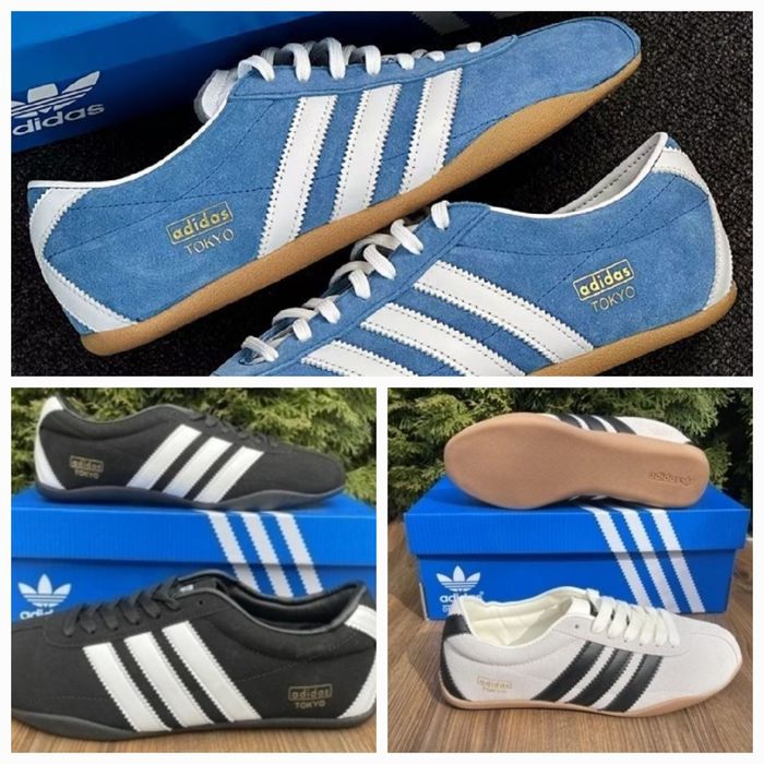 Кросівки  Adidas Tokyo, 3 кольори, замша, В'єтнам,  люкс, р 38-43