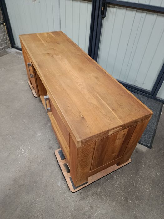 Komoda pod telewizor, szafka RTV drewnodębowe