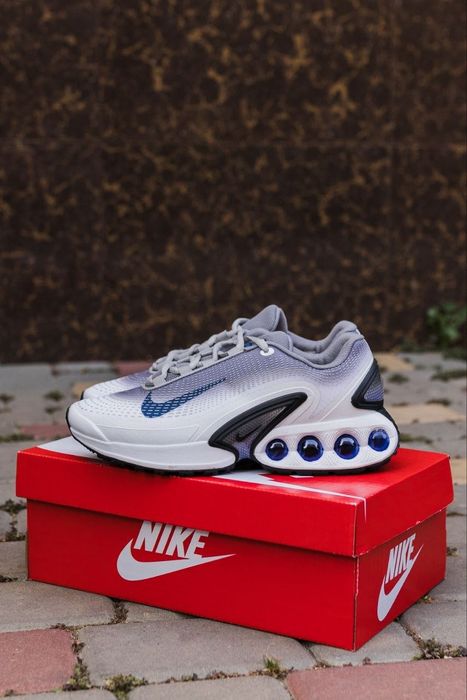 ТОП! Nike Air Max DN White / Grey / Blue 41 42 43 44 45 найк аір макс дн білі сині