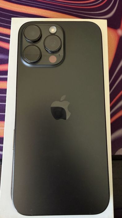 iPhone 16 Pro Max Preto 256gb – Excelente estado