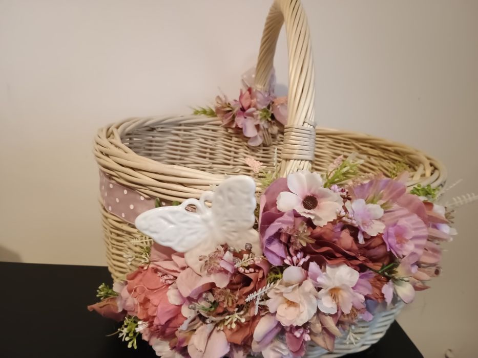 Kosz wielkanocny handmade