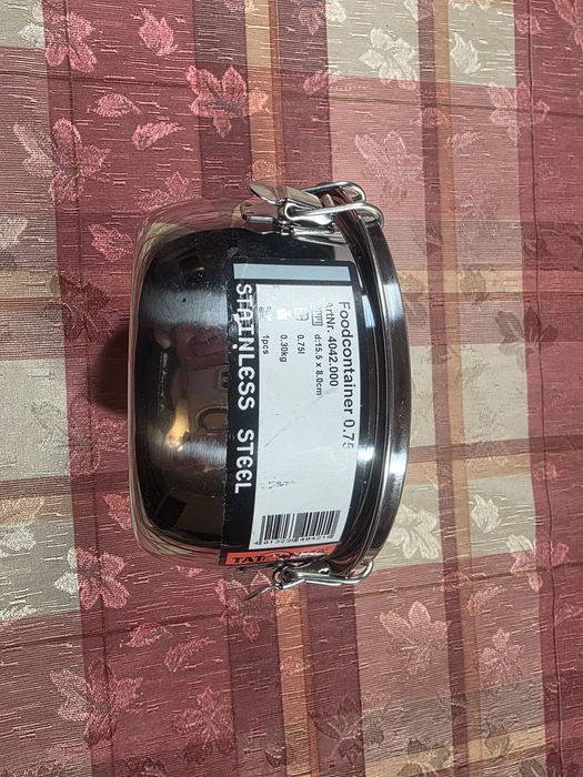 Tatonka Foodcontainer 0,75 L (артикул 4042.000) — это надежный походный контейнер от известного немецкого бренда