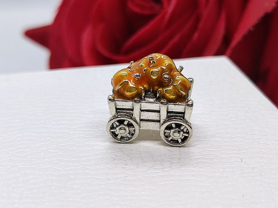 Charm's wóz z dyniami Halloween próba S925