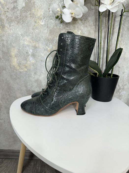 Шкіряні вінтажні черевички в новому стані