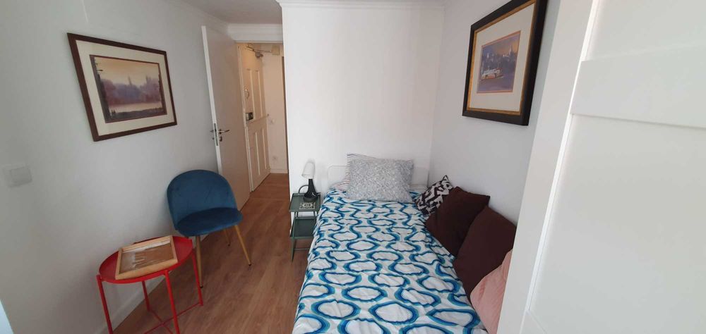 Apartamento Erasmus mobilado e equipado no centro Lisboa: T3 com 2 wcs