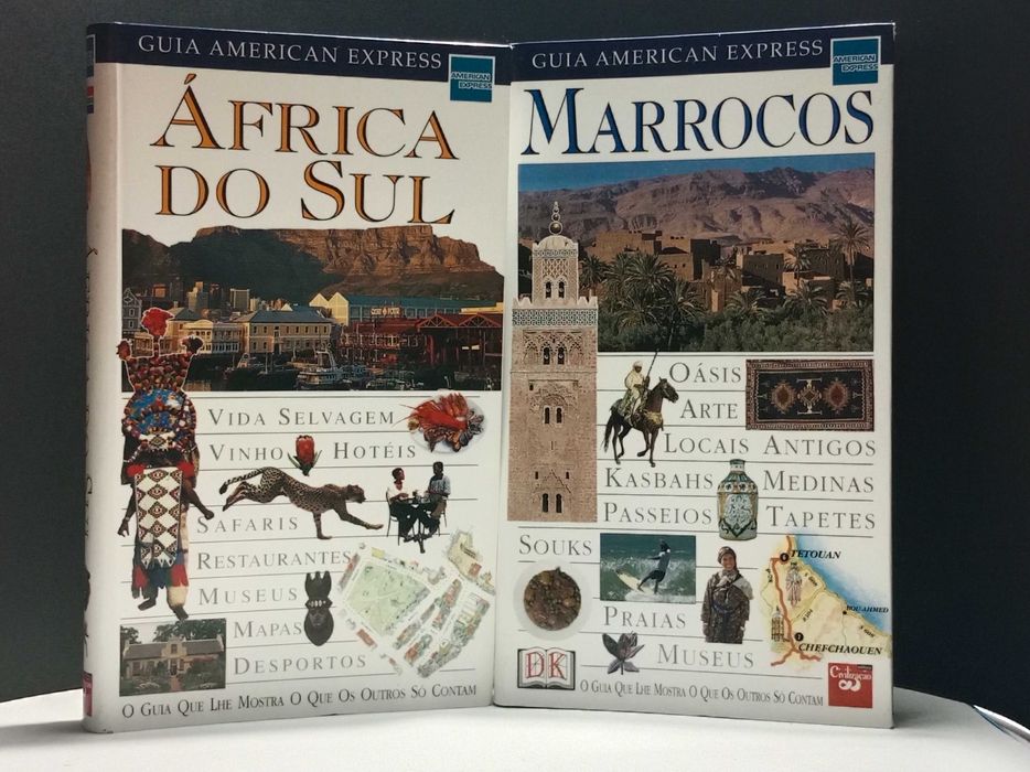 Guias American Express - África do Sul e Marrocos ( vendido )
