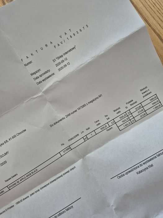 Iphone SE 2020 drugiej generacji