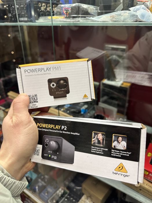 персональний дротовий моніторинг Behringer powerplay P2 PM1