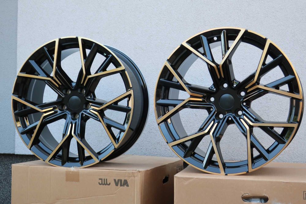 felgi 19 5x120 8/9 BMW f30 f31 f32 f33 e90 e91 e92 e93 f25 f26 e89 e84 f30 f31 f32 f36 f10 f11 f13 e89 WKLĘSŁE czarny + brąz
