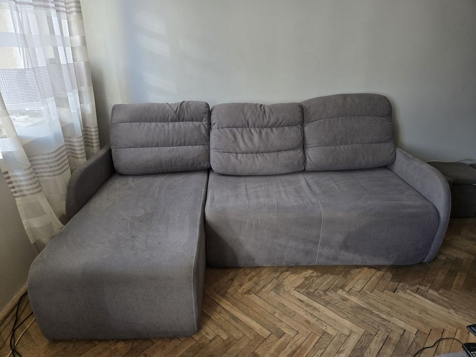 Narożnik Letis Lewy Black Red White