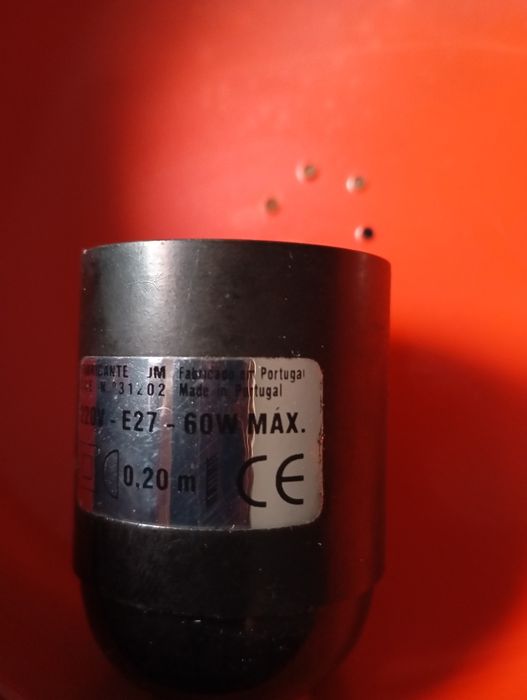 Candeeiro secretária fabrico nacional JM