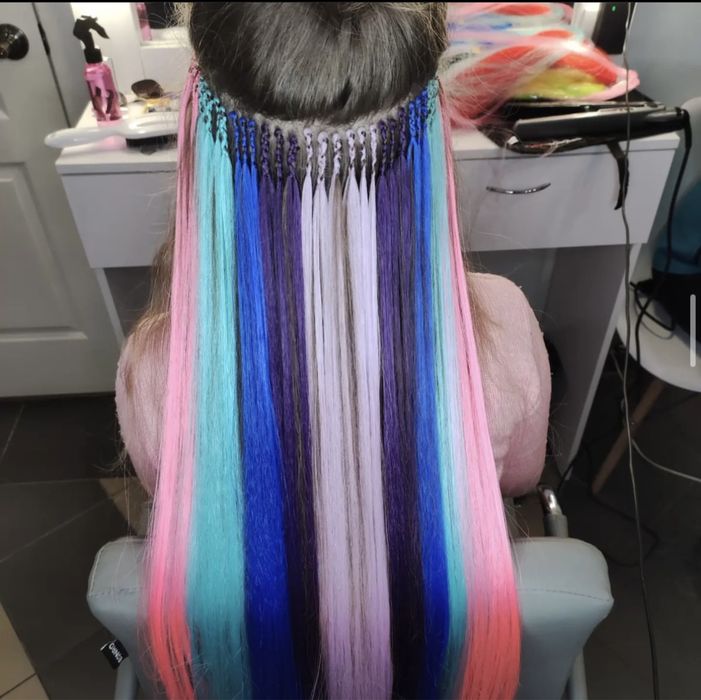 Афронарощування волосся, афрокоси, афрокучері, термозаміщення, дреди