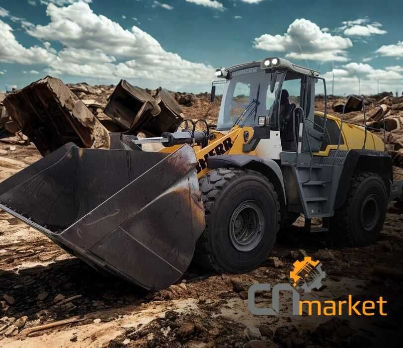 Запчастини до навантажувачів Liebherr l576 , l566, ковш,осі,L544 ,L554