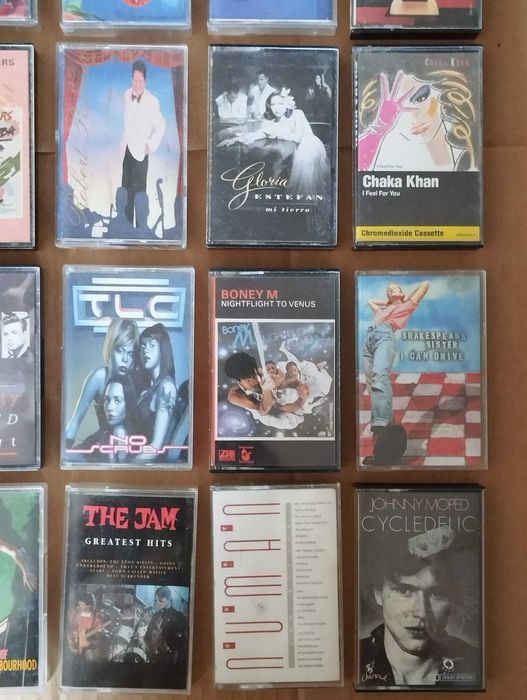 Várias Cassetes Antigas Internacionais #C02L03