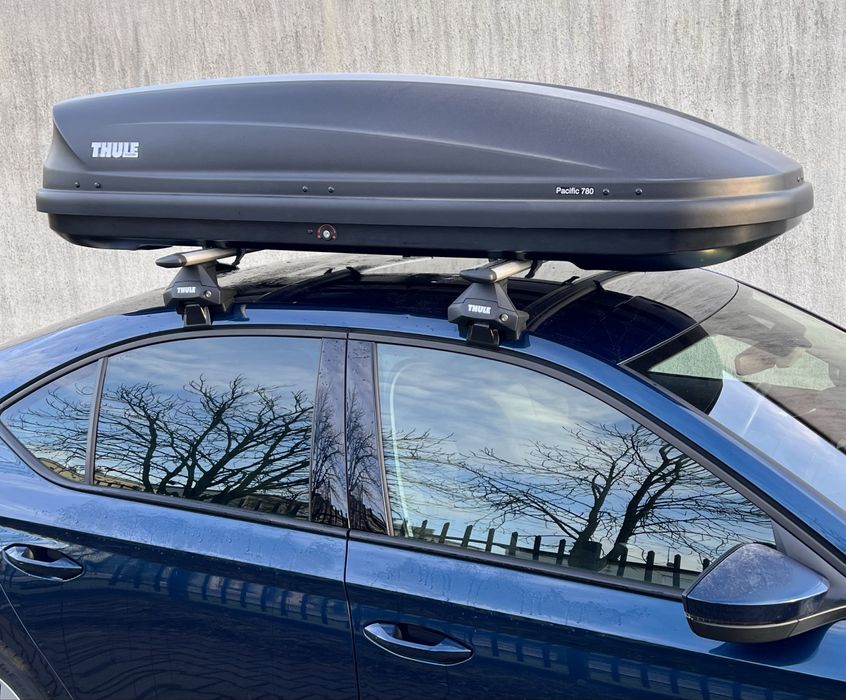 Box bagażnik dachowy wypożyczalnia wynajem Thule bagażnik rowerowy