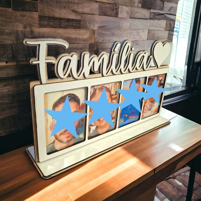Moldura da Família Personalizada