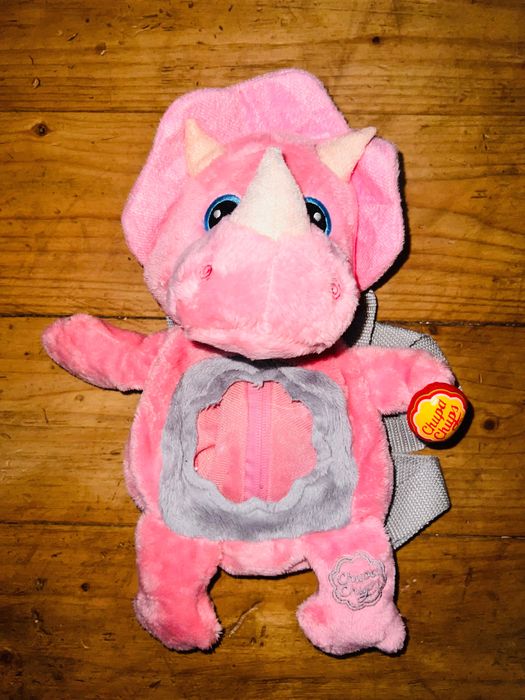 Дитячий рюкзак м'який динозавр chupa chups