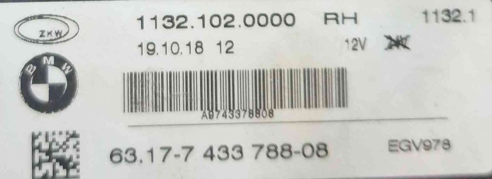 Luz Circulação Diurna Direita 11321020000 - BMW 3